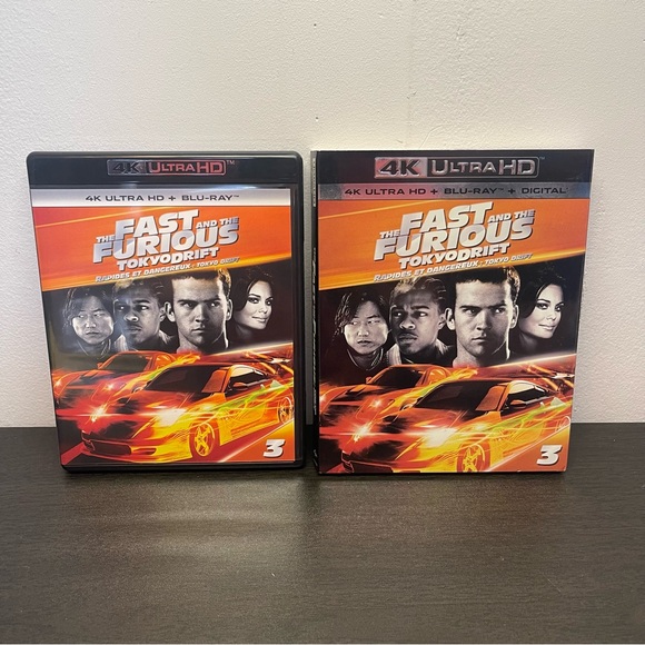 Other - The Fast And The Furious Tokyo Drift 4k With Slipcover